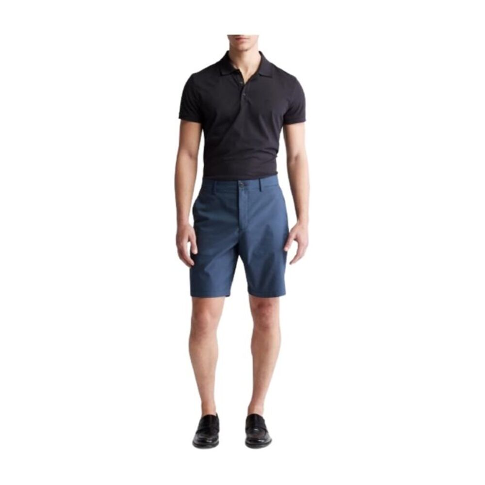 Calvin Klein Mens Refined Slim Fit 9'' Casual Chino Shorts, NWT